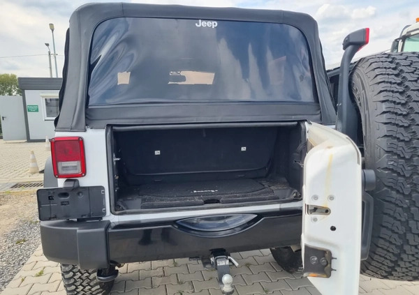Jeep Wrangler cena 65500 przebieg: 42000, rok produkcji 2016 z Konin małe 211